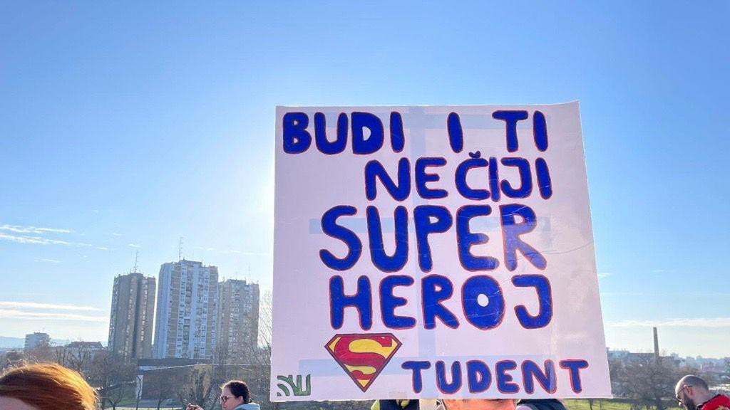 studenti, studentski protest