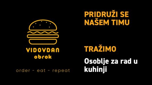 Pridružite se našem timu - Potrebno osoblje za rad u kuhinji