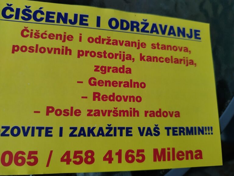 Usluge čišćenja