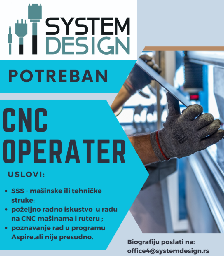 Operater na CNC mašini
