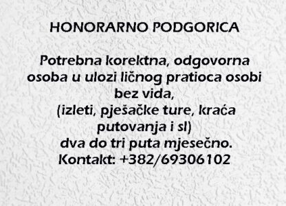 HONORARNO PODGORICA